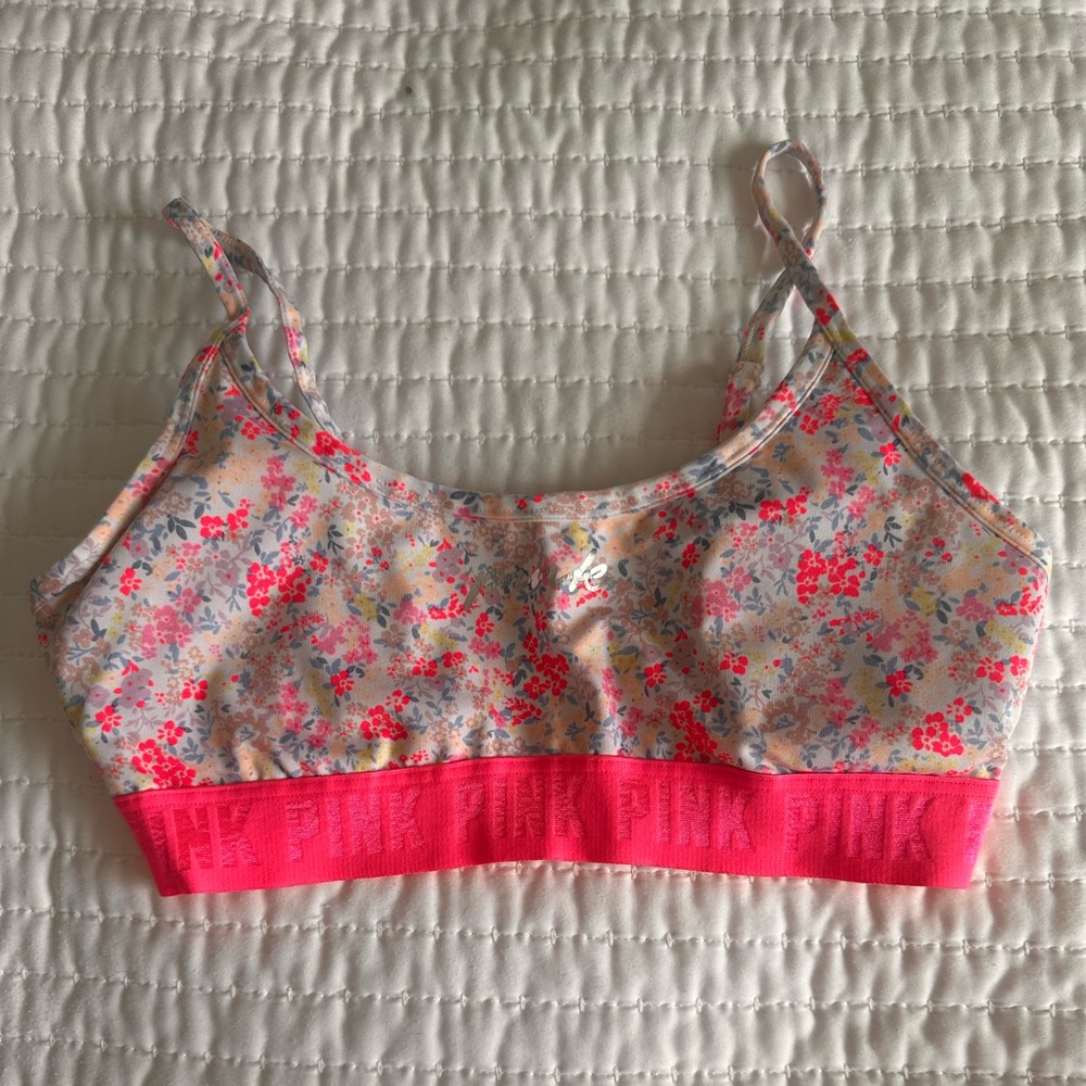 Pink sport bra ,Size S